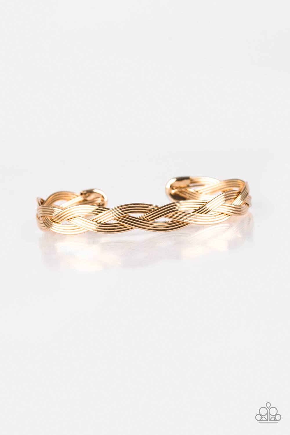 Business As Usual Gold Bracelet
