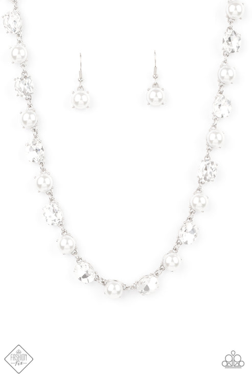 Go-Getter Gleam White Necklace