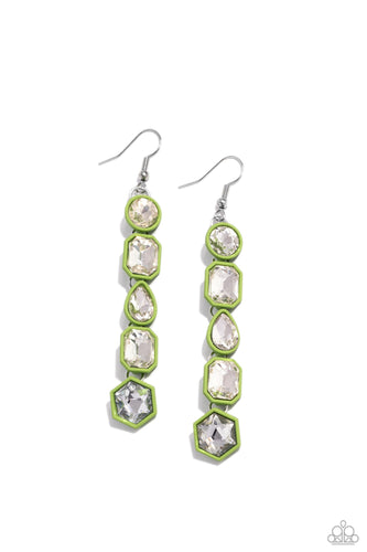 Developing Dignity Green Earring
