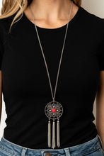 Load image into Gallery viewer, Chasing Dreams Red Necklace