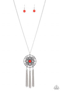 Chasing Dreams Red Necklace