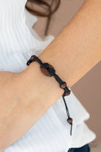 Load image into Gallery viewer, The Road KNOT Taken Black Bracelet