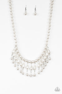 Miss Majestic White Necklace