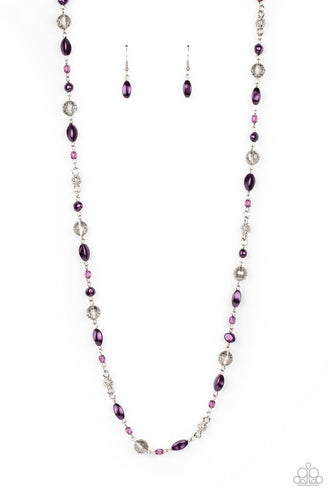 Twinkling Treasures Purple Necklace