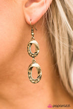 Load image into Gallery viewer, Have Money To Burn Brass Earring