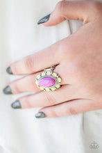 Load image into Gallery viewer, Beach Bloom Green Ring