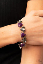 Load image into Gallery viewer, Pumped Up Prisms Purple Bracelet