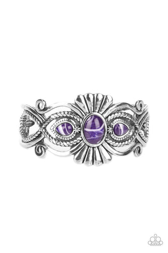 Rural Rumination Purple Bracelet