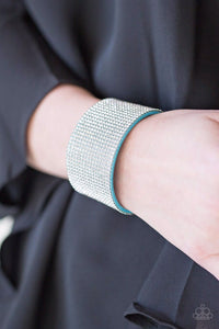 Roll With The Punches Blue Bracelet