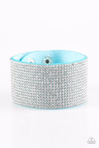 Roll With The Punches Blue Bracelet