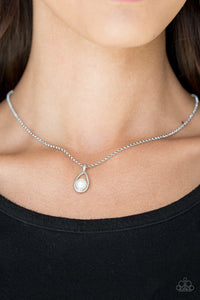 Traditionally Traditional White Necklace