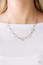 Load image into Gallery viewer, Always Abloom Brown Necklace