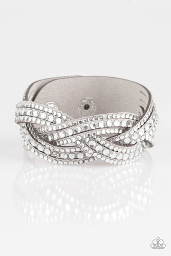 Bring On The Bling Silver Bracelet