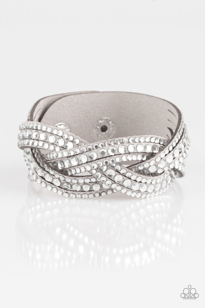 Bring On The Bling Silver Bracelet