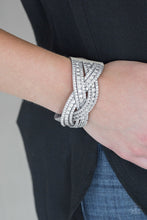 Load image into Gallery viewer, Bring On The Bling Silver Bracelet