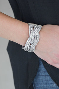 Bring On The Bling Silver Bracelet