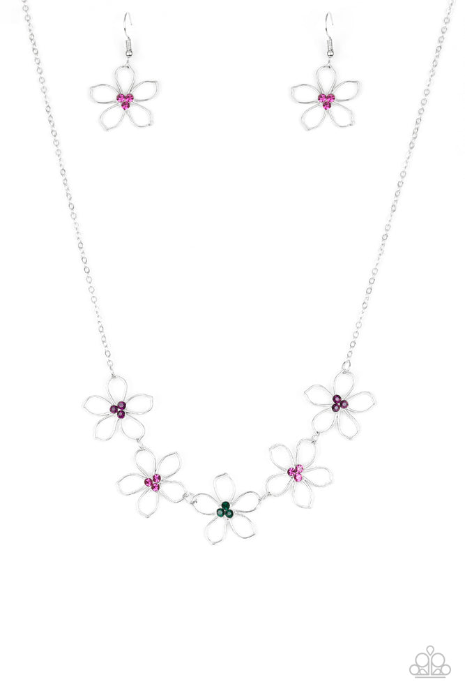 Hoppin' Hibiscus Multi Necklace