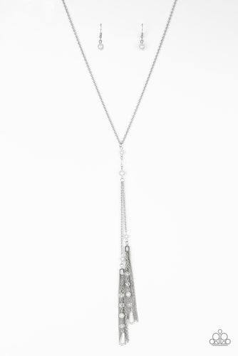 Timeless Tassels Silver Necklace