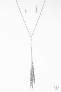 Timeless Tassels Silver Necklace