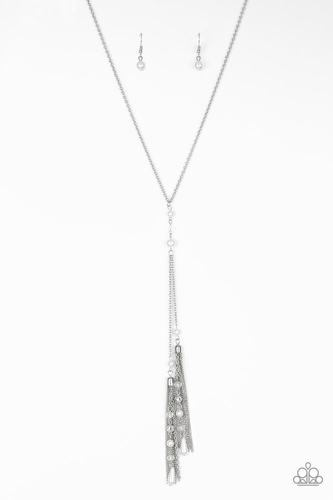 Timeless Tassels Silver Necklace