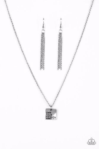 Own Your Journey Silver Necklace