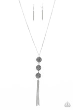 Load image into Gallery viewer, Triple Shimmer Silver Necklace