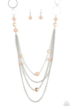 Load image into Gallery viewer, Bubbly Bright Brown Necklace