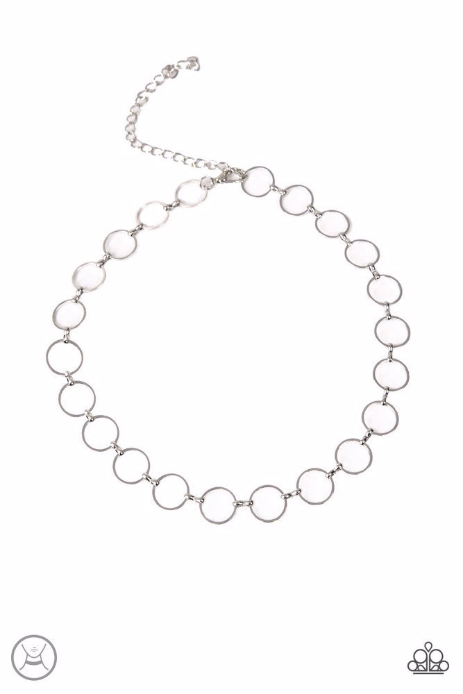 Metro Spunk Silver Necklace