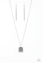 Load image into Gallery viewer, Back To Square One Silver Necklace