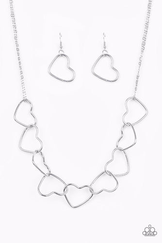 Unbreak My Heart Silver Necklace