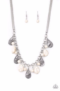 Terra Tranquility White Necklace