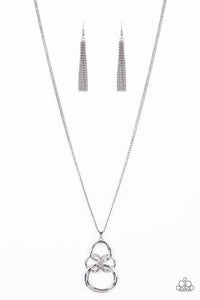 Courageous Contour Silver Necklace