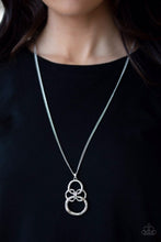 Load image into Gallery viewer, Courageous Contour Silver Necklace