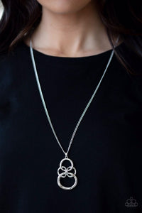 Courageous Contour Silver Necklace
