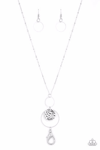 Faith Makes All Things Possible Silver Lanyard