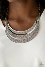 Load image into Gallery viewer, Take All You Can GATHERER Silver Necklace