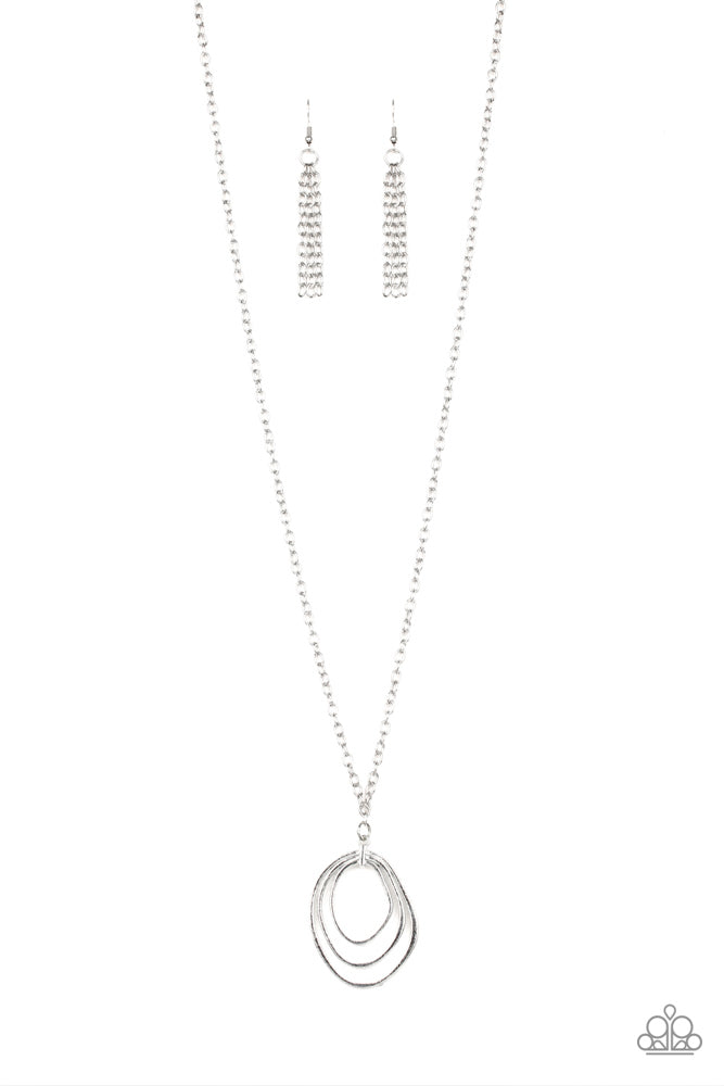 Relic Redux Silver Necklace