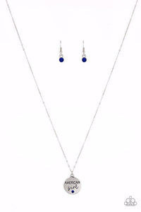 American Girl Blue Necklace