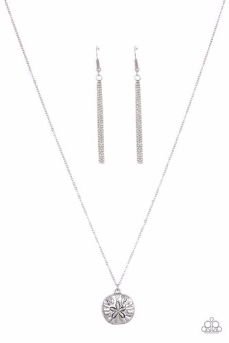 Sand Dollar Shores Silver Necklace