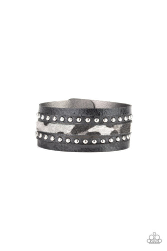 Born To Be WILDCAT Silver Bracelet
