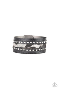 Born To Be WILDCAT Silver Bracelet