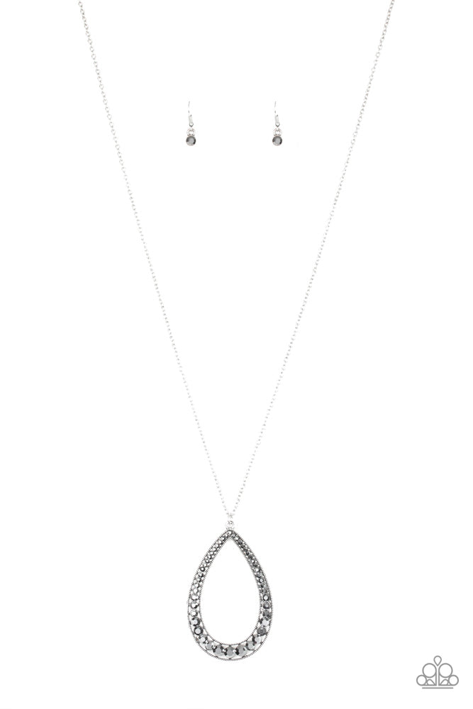 Big Ticket Twinkle Silver Necklace