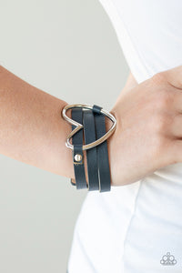 One Love, One Heart Blue Bracelet