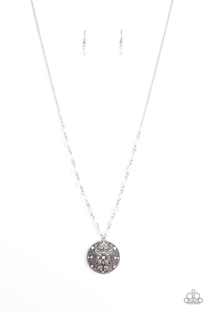 Everyday Enchantment White Necklace