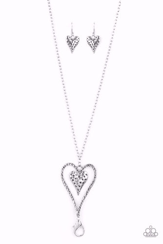Hardened Hearts Silver Lanyard