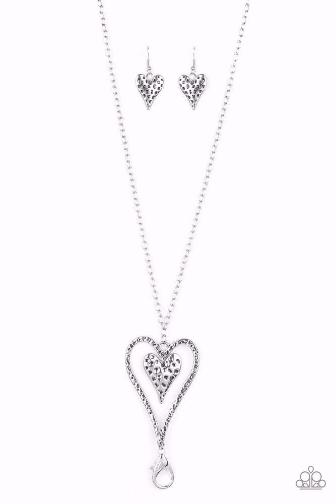 Hardened Hearts Silver Lanyard