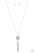 Load image into Gallery viewer, Fine Florals Silver Necklace