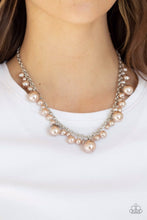 Load image into Gallery viewer, Uptown Pearls Brown Necklace