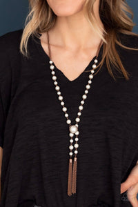 Vintage Diva Copper Necklace