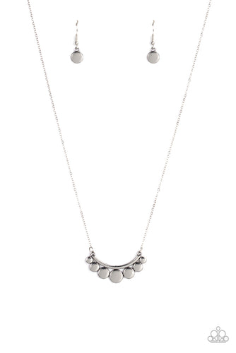 Melodic Metallics Silver Necklace